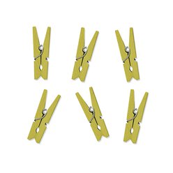 Kolíčky žluté 10 ks